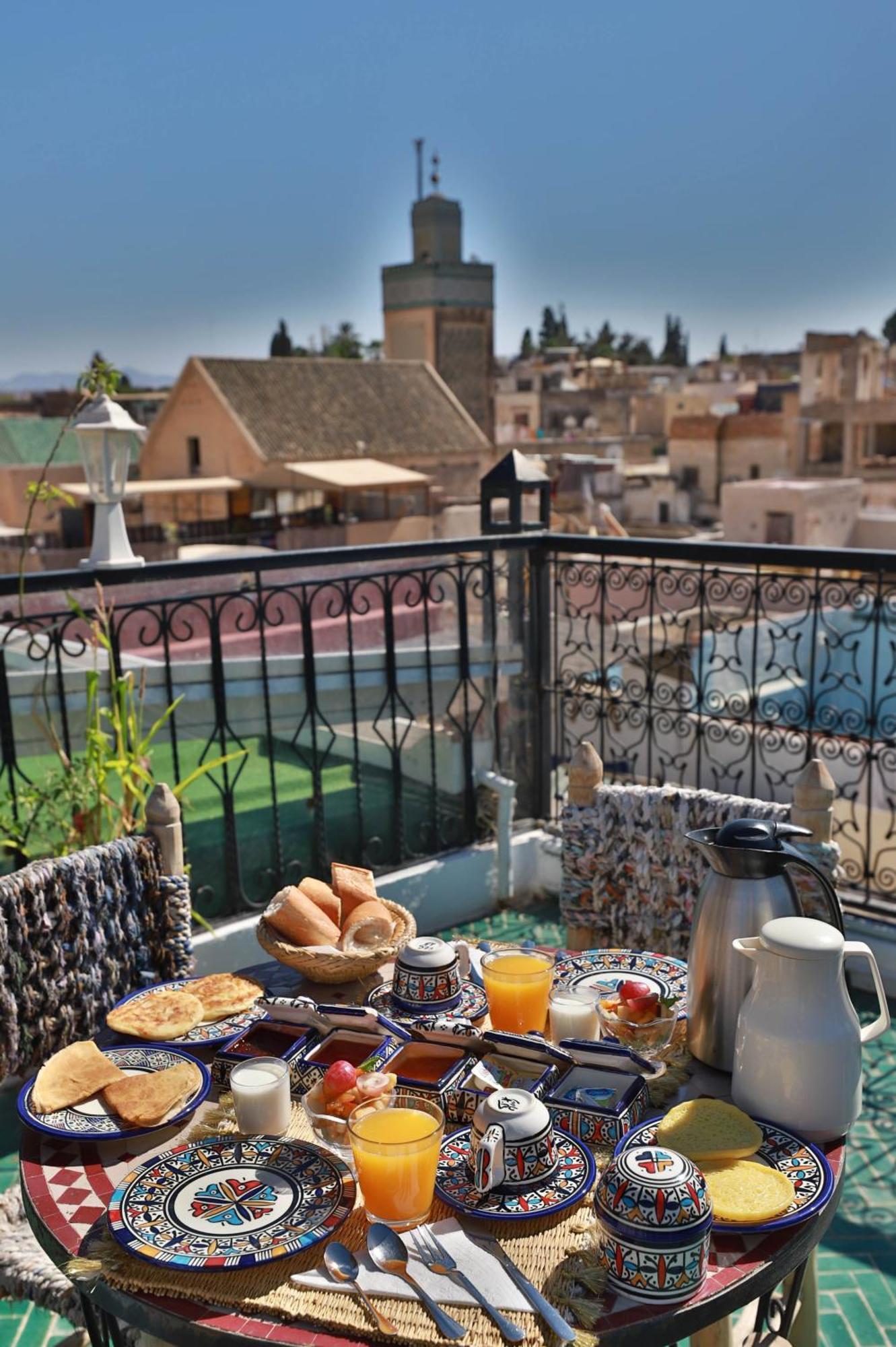 Dar Borj Hotel Fez Bagian luar foto